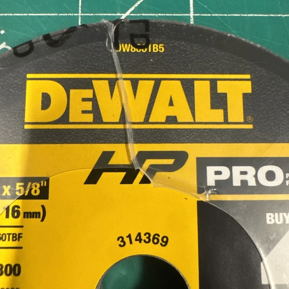 DeWalt Metal Cut-Off Wheels DW8061B5 4